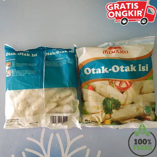 

[PASTI FRESH] OTAK OTAK ISI MINAKU 500gr/TERENAK