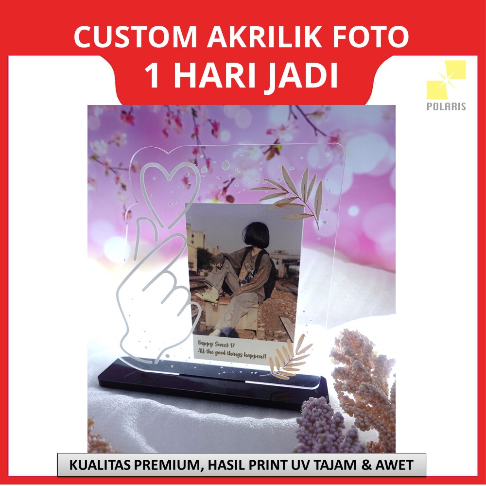 CUSTOM FOTO AKRILIK KADO ULANG TAHUN BIRTHDAY AESTHETIC - ACRYLIC PRINT UV GIFT GRADUATION KELULUSAN WISUDA - HADIAH FOTO UNIK PERNIKAHAN WEDDING ANNIVERSARY