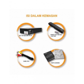 Luby Set Top Box DVB - T2 - 01