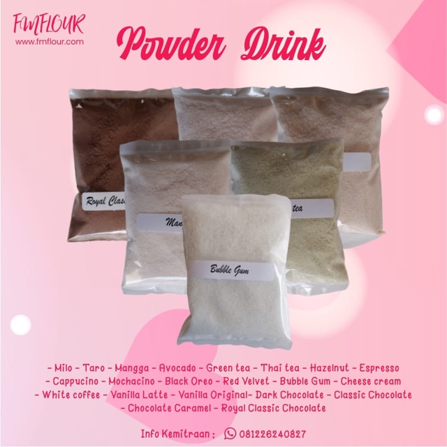 

Bubuk Minuman Kemasan Sample 50 Gr