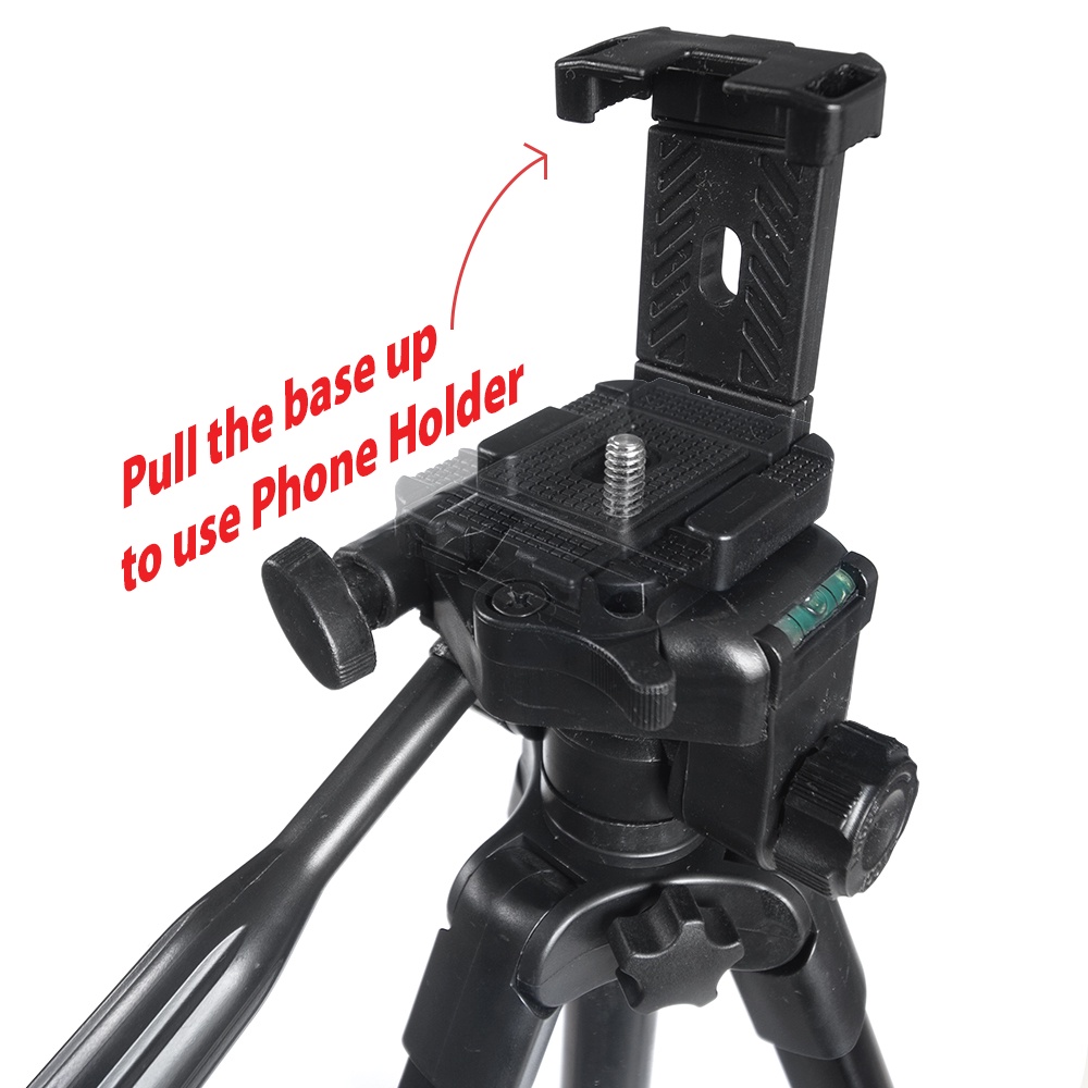 TAKARA ECO-183A, Tripod untuk kamera HP DSLR + HP Holder-6