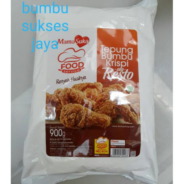 

Tepung bumbu ala resto mamasuka 900 gram