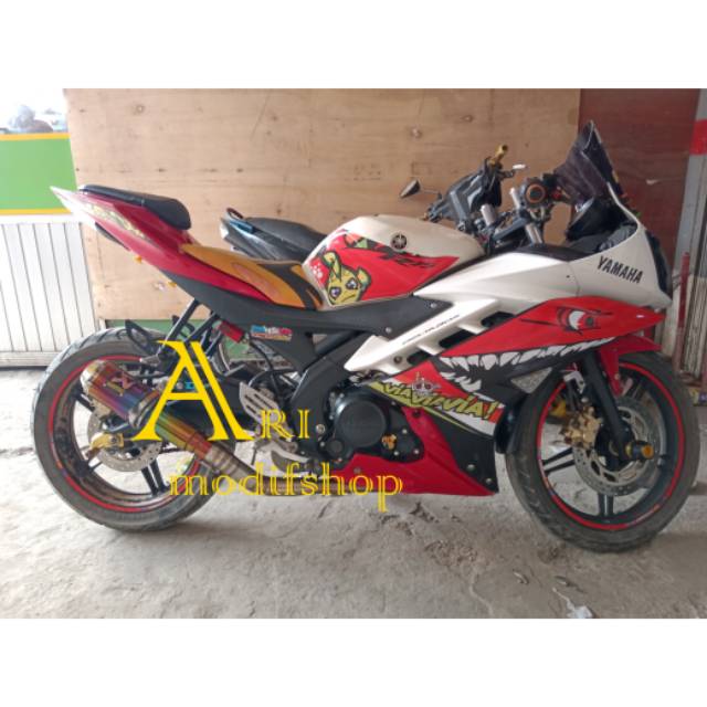Striping R15 v2 stiker variasi R15 v2 motif hiu