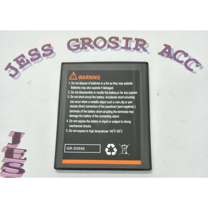 Baterai Battery Evercross Evercoss Cross A7V Double Power 5000Mah - Hitam