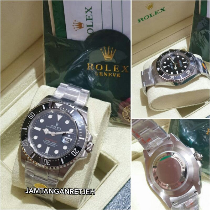 JAM TANGAN PRIA ROLEX AUTOMATIC MESIN SWISS