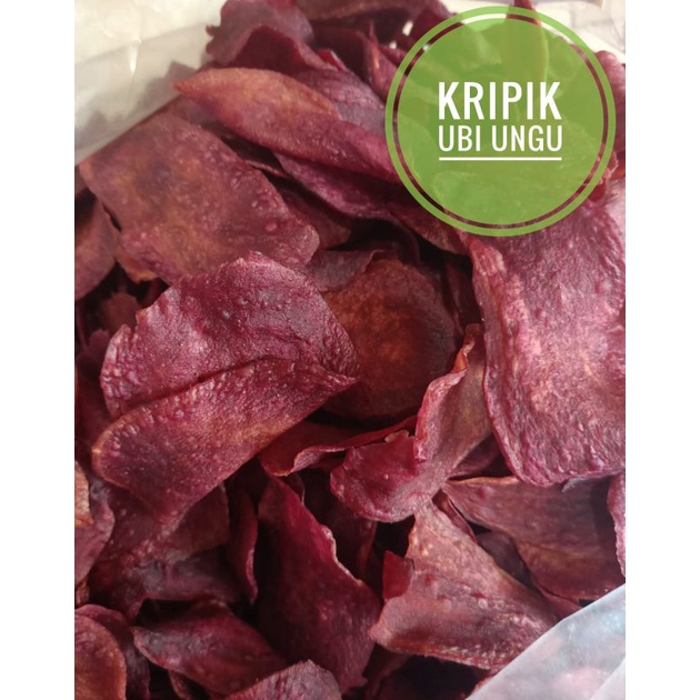 

[CEMALCEMIL] KERIPIK UBI UNGU 250GR