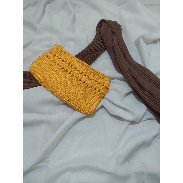 DOMPET WANITA RAJUT TAS RAJUT HANDMADE WANITA #part2