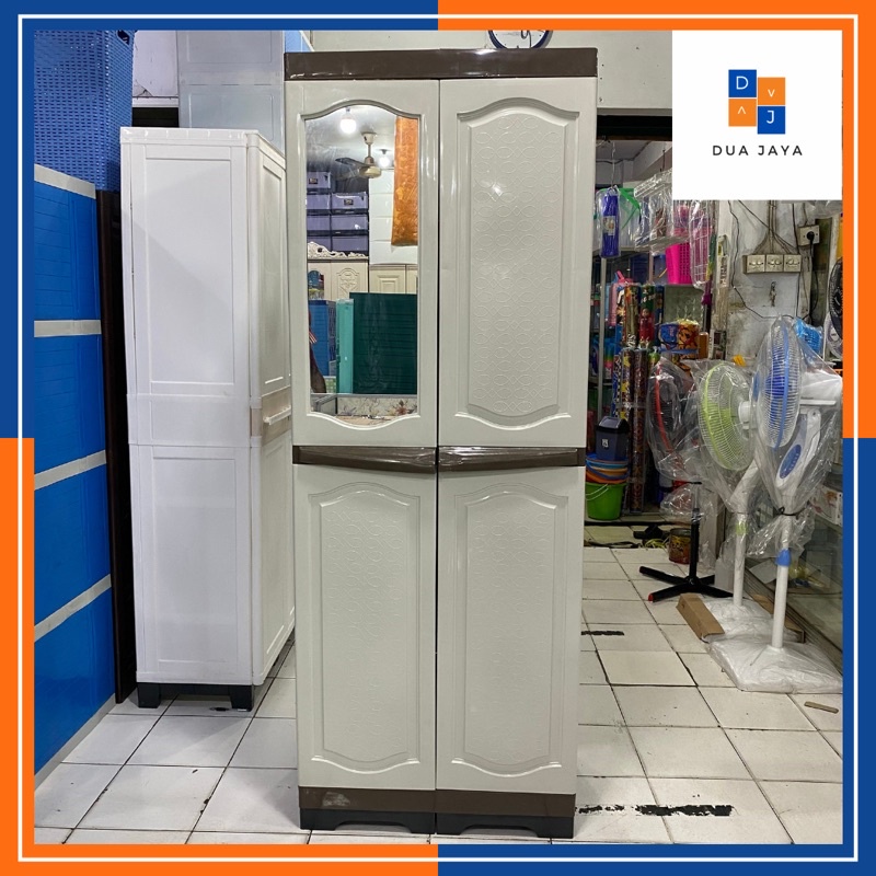 Lemari Gantung Club Premium Prada / Lemari Plastik Furniture / Lemari Plastik Gantung / Lemari Pakai