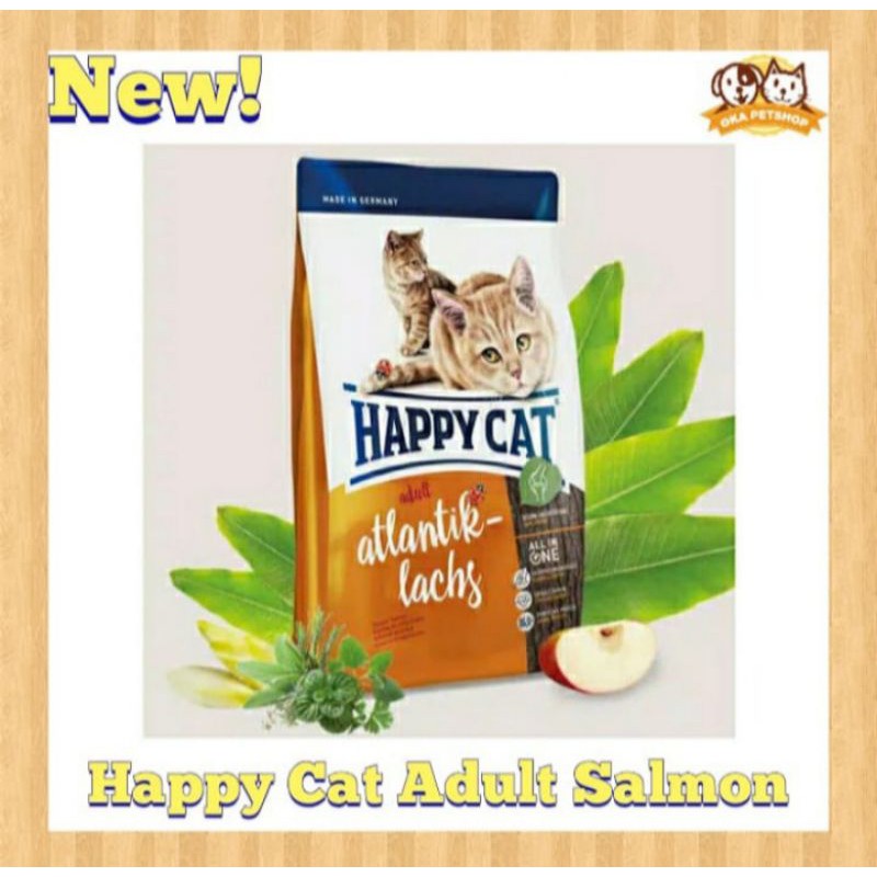 Makanan Kucing Happy Cat Atlantic Lachs Adult 4kg / Happy Cat Salmon Adult 4kg / Happycat