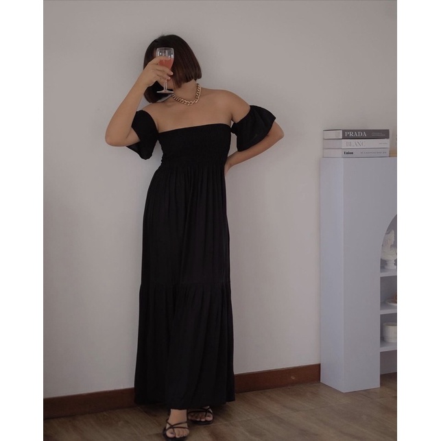 Hegelda Long Dress | Bumil Friendly