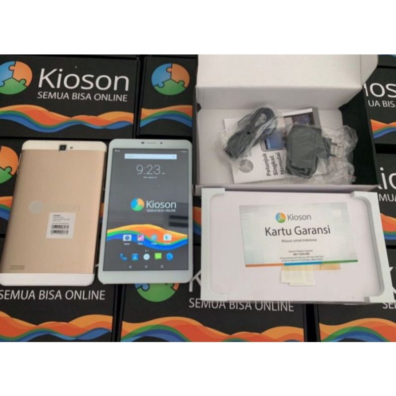 ( Paling Murah Tab 8inch Baru  ) Tablet KIOSON 8” 3G Ram 1GB Rom 8GB Layar 8inchi