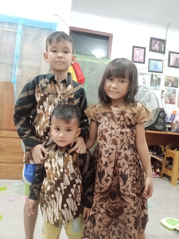 Kemeja Anak Laki-laki Batik Lengan Panjang 2-11 Tahun /kemeja Anak  Kemeja Anak Katun Catra