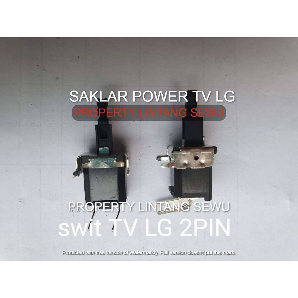 SAKLAR SWICH SWICTH POWER TV LG 2 PIN