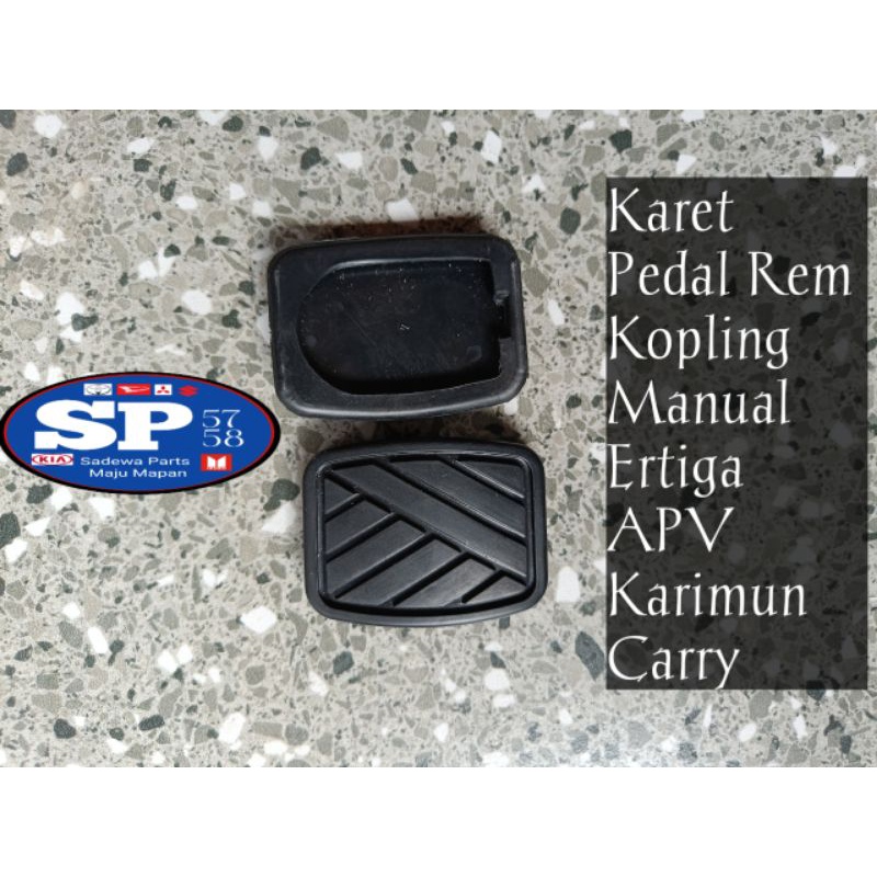 Karet Pedal Rem Kopling Suzuki Ertiga APV Karimun Carry untuk mobil manual  Harga Satuan/pcs