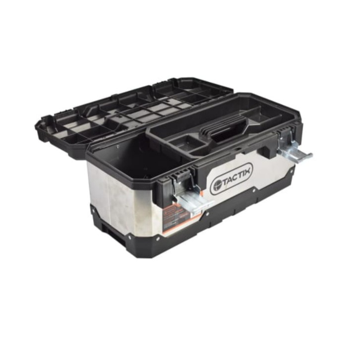 Tool Box Tactix Stainless 20inc/Kotak Perkakas/Tool Box 50cm