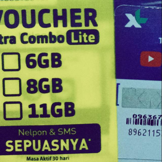 Promo Perdana XL combo lite 9GB sudah termasuk Kouta + voucher