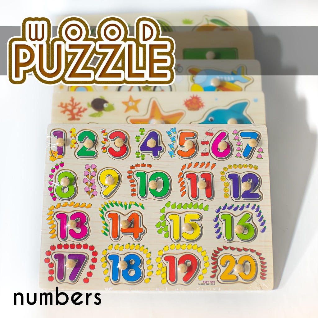 Puzzle Kayu Bergambar