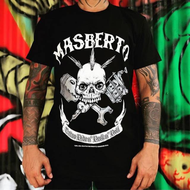 T-shirt Masberto Tattoo Ride/original Masberto Kingdom
