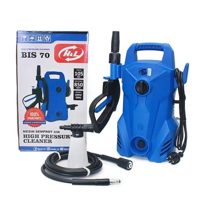 Jet Cleaner Mesin Cuci Steam Mobil Dan Motor H&L Bis70 Semprot Air