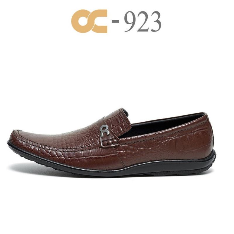 0C-923 SEPATU KULIT KASUAL ASLI MODEL PANSUS
