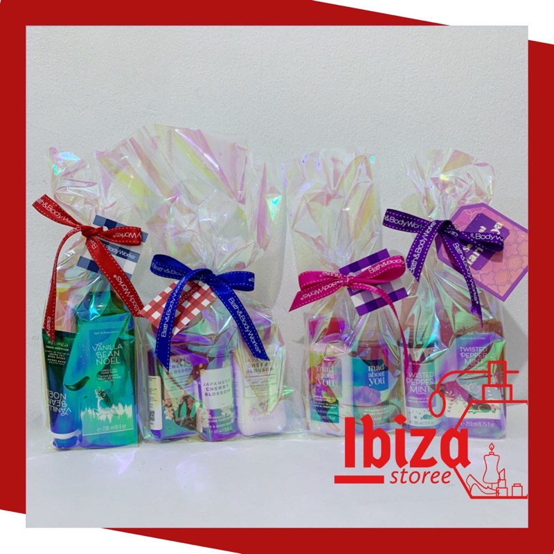 

GIFTWRAP | CELLO PLASTIC | PLASTIK KADO | BBW | BATH AND BODY WORKS