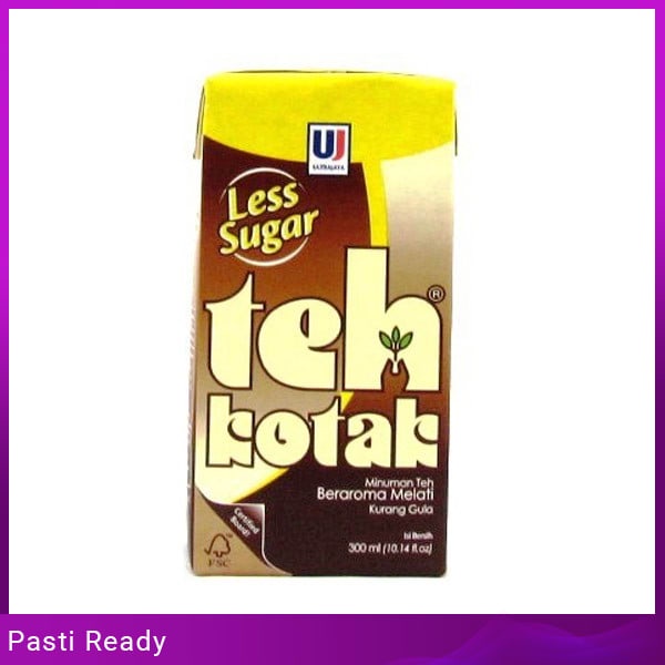 

Ultra Teh Kotak Jasmine Less Sugar 300Ml
