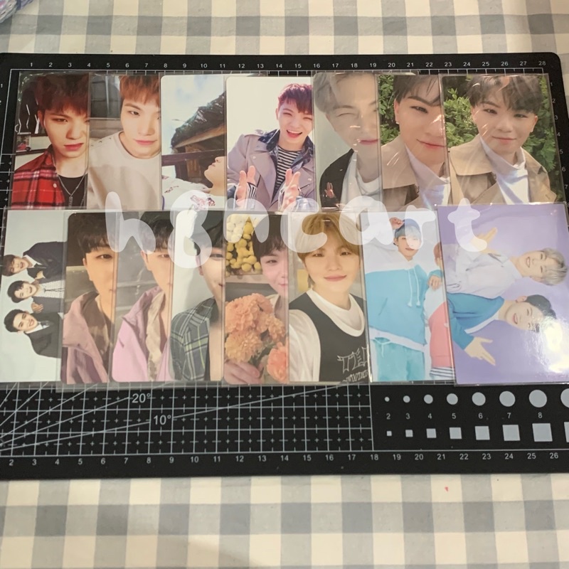 [TAKE ALL ONLY] woozi teen age rqs white orange green (booked)