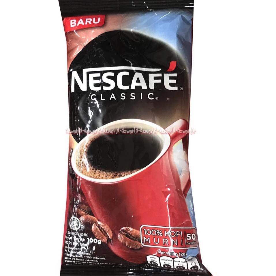 

Best seller bo Nescafe Classic 100gr ( 421585 ) UU Q EWC