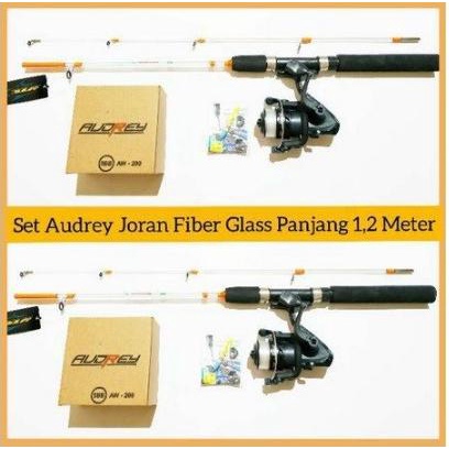 SET PANCING SAMBUNG 2 JORAN FIBER GLASS SUPER KUAT DAN LENTUR PANJANG