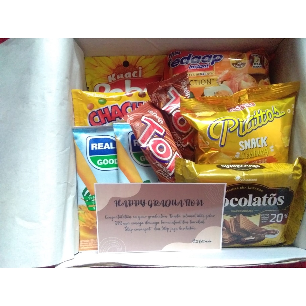 

SNACK BOX/GIFT BOX YELLOW VARIAN