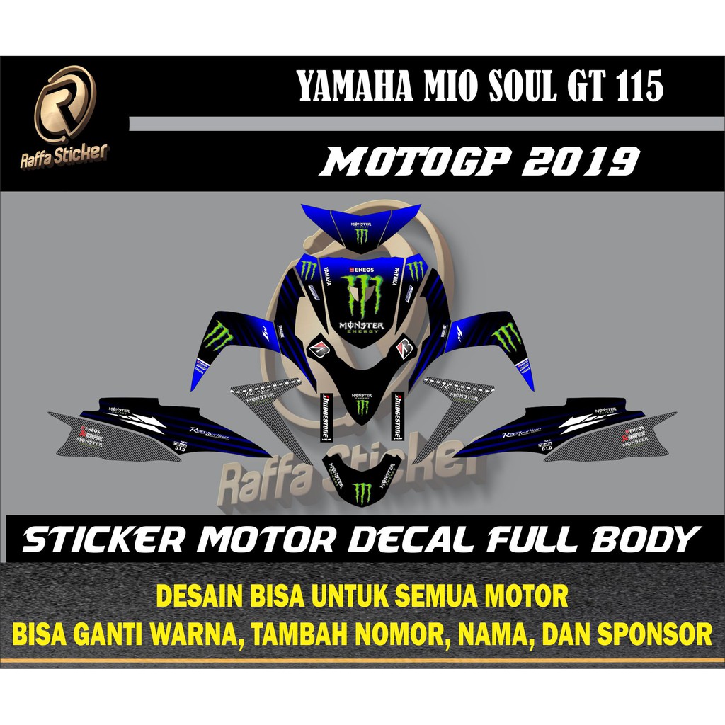 stiker soul gt decal soul gt stiker mio soul gt decal mio soul gt stiker soul gt 115 motogp 2019