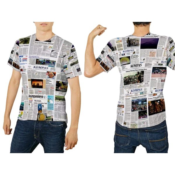 kaos baju tshirt custom koran kompas koran tempo design art 1