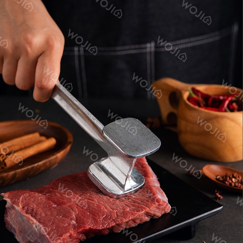 Pemukul Palu Gepukan Pengempuk Daging Meat Hammer Stainless Steel Tenderizer