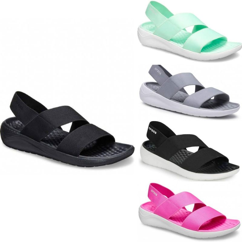 SANDAL CROCS WANITA/CROCS LITERIDE STREACHT TALI/SANDAL WANITA/CROCS WANITA/CROCS LITERIDE TALI/CROC