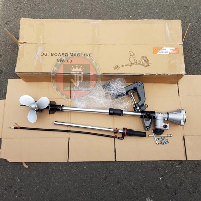 Kaki Mesin Perahu Tempel 3Hp 2Tak Yamamoto