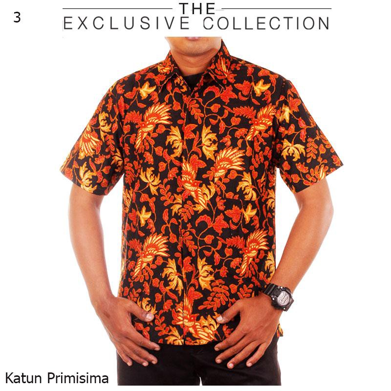 Kemeja Batik I Baju Kemeja Batik Pria Cap Cabutan Dewantoro