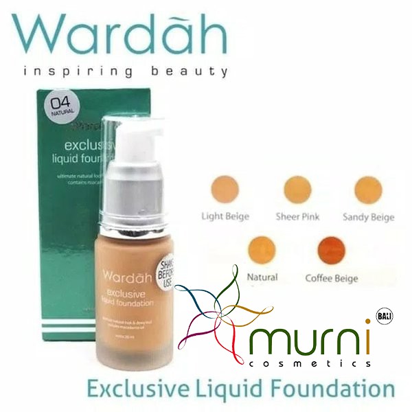 WARDAH Exclusive Liquid Foundation SPF 30 20ml