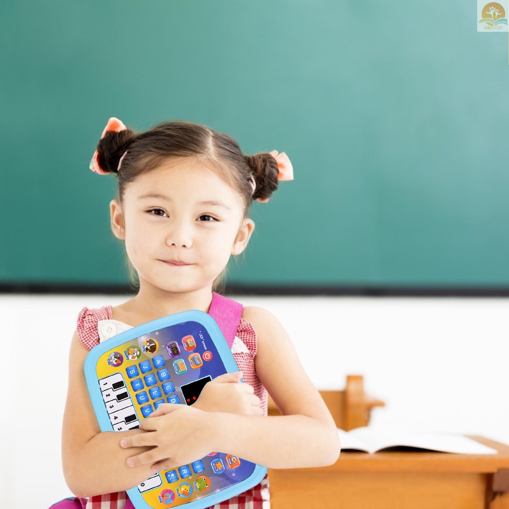 (MMOI) Mainan Edukasi Tablet Layar LED 8 Mode Untuk Anak 3-6 Tahun