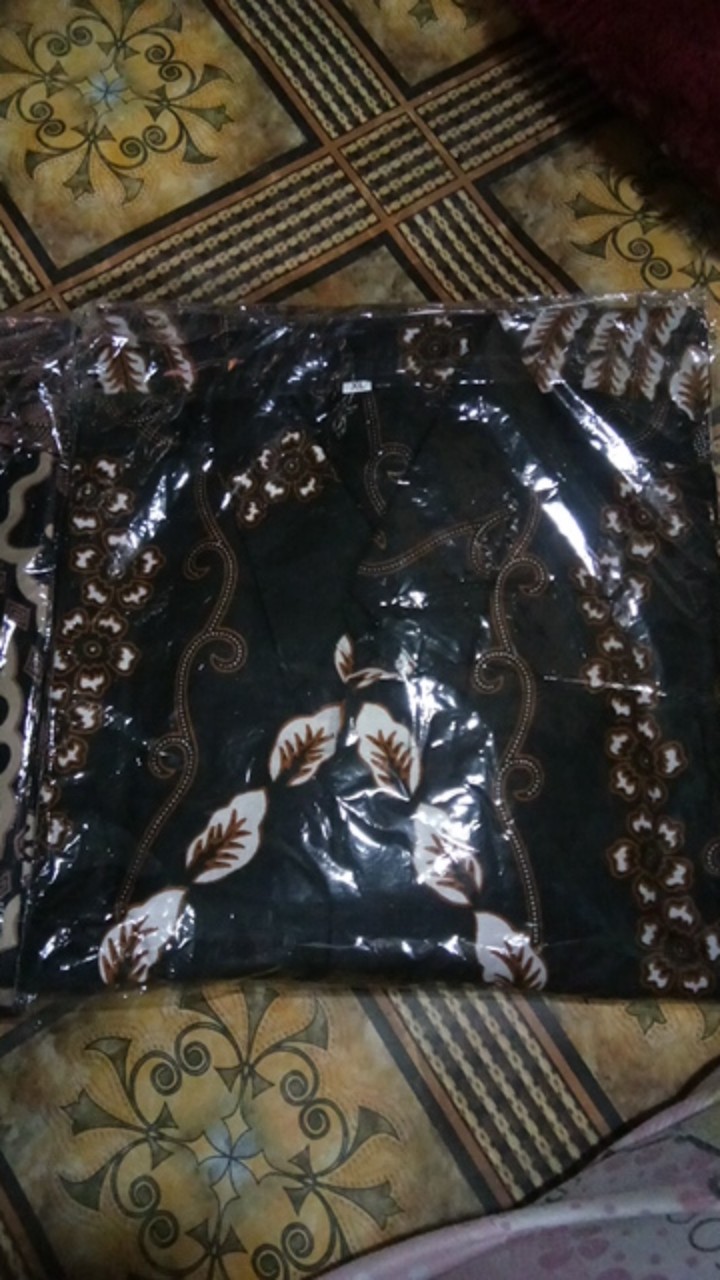 New Kemeja Batik Pria Atasan Modern Murah Seragaman Terus