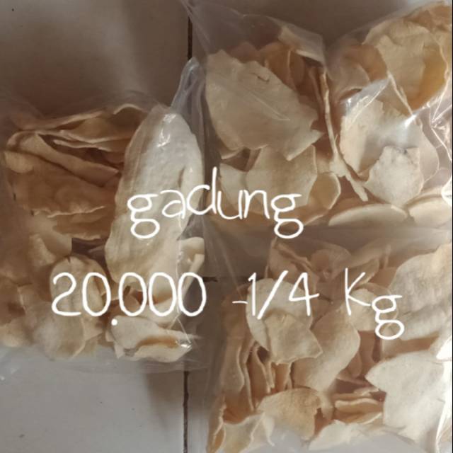 

Keripik Gadung
