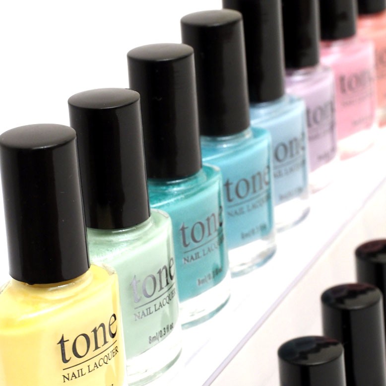 Kutek TONE Nail Polish BPOM Seri Warna Pastel Soft Mixed Color High Quality Paling Lengkap