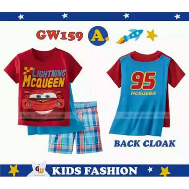 Setelan Gleoite Wardrobe GW 159-A Mcqueen