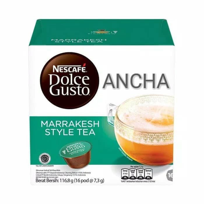 

Nescafe Dolce Gusto Marrakesh Style Tea - tth523