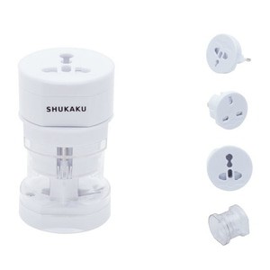 Universal Travel Adapter / Adaptor SHUKAKU (EU + AU + UK + US Plug)