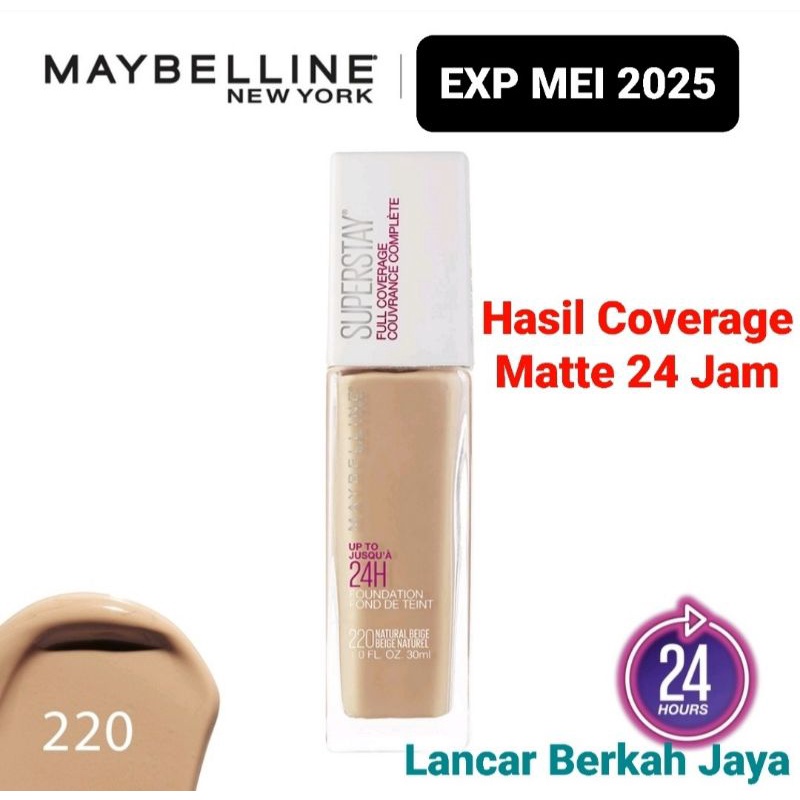 Maybelline Superstay Liquid Foundation