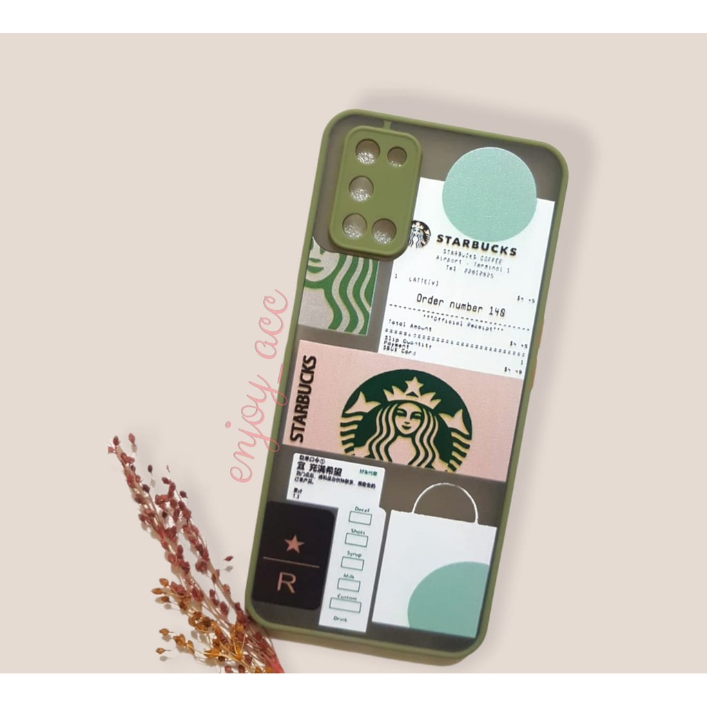 GROSIR CASE CASING FUZE DOVE MY CHOICE AERO STARBUCKS IPHONE OPPO SAMSUNG VIVO XIAOMI REALME INIFINIX-6