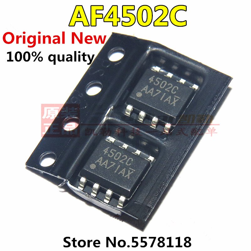 (Ready Stok) 10pcs AF4502C Af450202 4502c 4502 sop-8