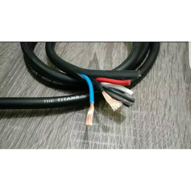 KABEL SPEAKER TITAN 4 X 2.5 ( ISI 4 KUALITAS TOP ) 100m