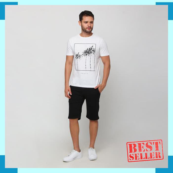 Mantul Boy London Celana Pendek Pria Original - Black - Hitam- 30