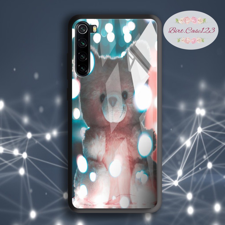 Case casing softcase silikon Gambar cute bears back case glass realme c1 c2 c3 3pro x xt 2 5 5i etc